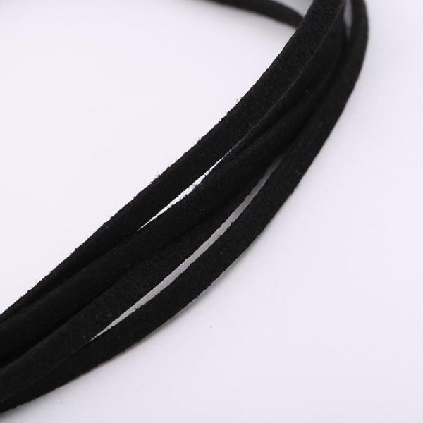 Women Jewelry Gothic Black Velvet Choker