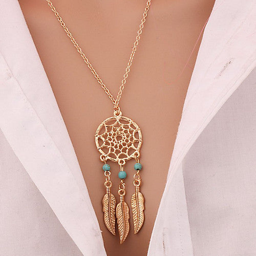 Pendants Statement Gold Chain Necklace Multi Layer